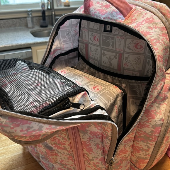 Pink Camouflage Backpack - Picture 5 of 7
